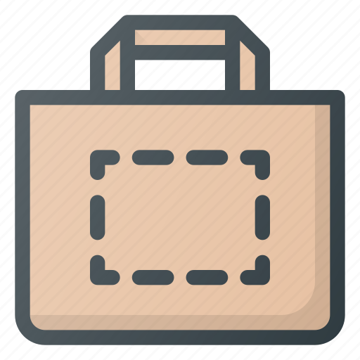 Area, bag, personalize, print, printing, shopping icon - Download on Iconfinder