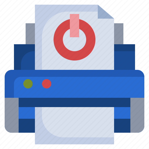 On, printer, paper, technology, off icon - Download on Iconfinder