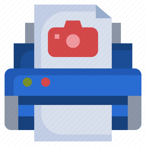 Photo, printer, paper, technology, camera icon - Download on Iconfinder