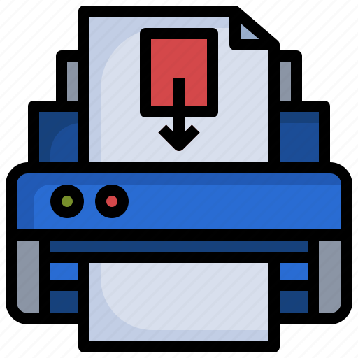 Paper, printer, technology, electronics icon - Download on Iconfinder