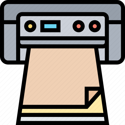 Page, blank, printing, paper, tray icon - Download on Iconfinder