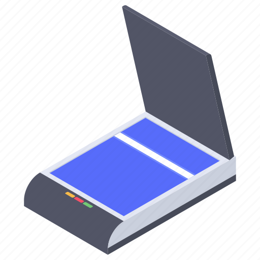 Document scanner, image, input device, office equipment, scanner icon - Download on Iconfinder