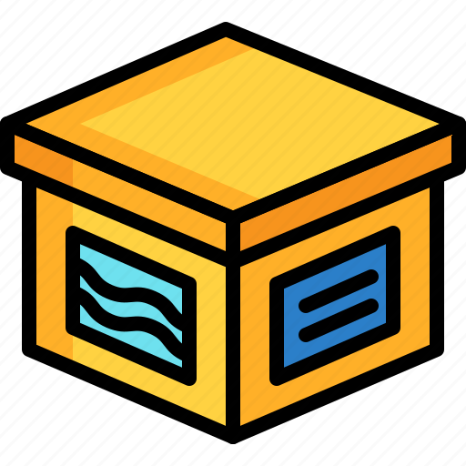 Box, delivery, logistics, package, packaging, product, shipping icon - Download on Iconfinder