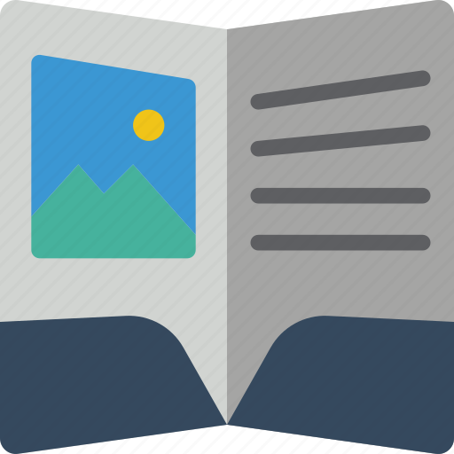 Booklet, print, printing icon - Download on Iconfinder