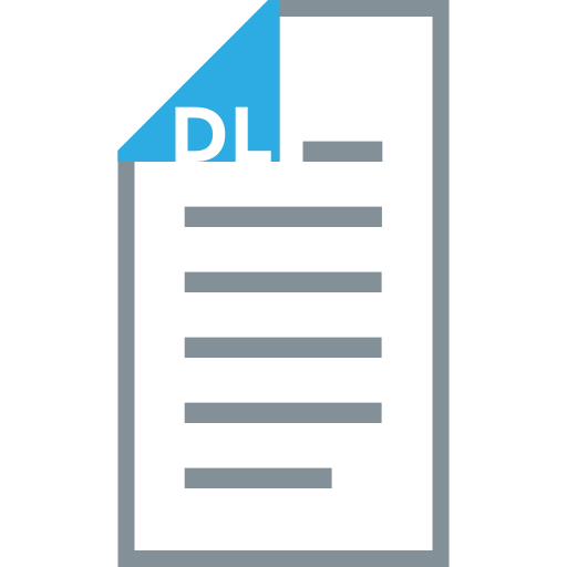 Dl, document, format, page, paper, paper size, printing icon - Free download