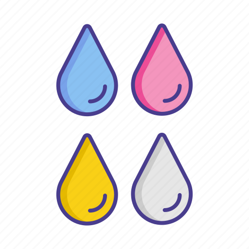 Cmyk, color, ink, paint, print, printer, printing icon - Download on Iconfinder