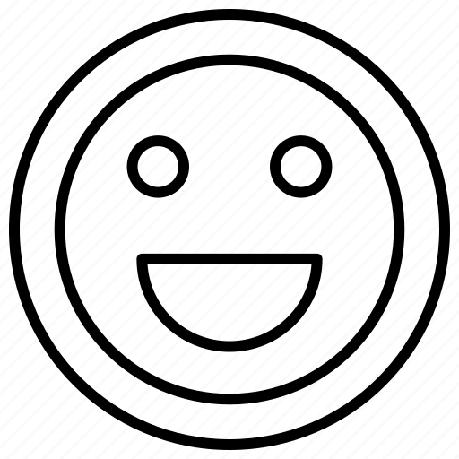 Smile, face, sticker, print, emotion icon - Download on Iconfinder
