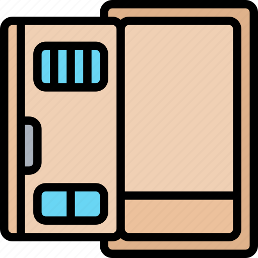 Door, cell, prison, gate, jail icon - Download on Iconfinder