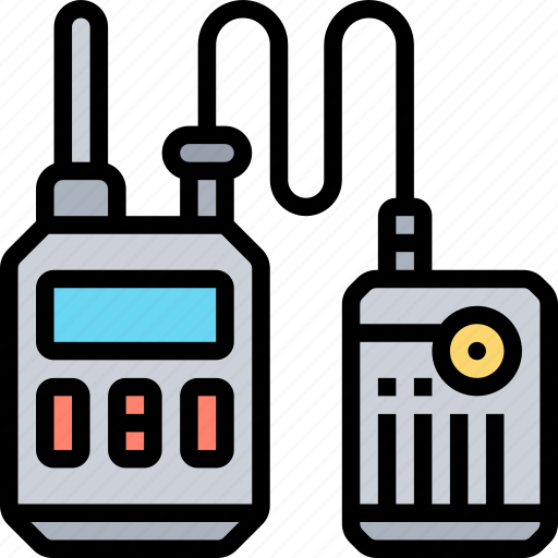 Walkie, talkies, radio, transceiver, communication icon - Download on Iconfinder