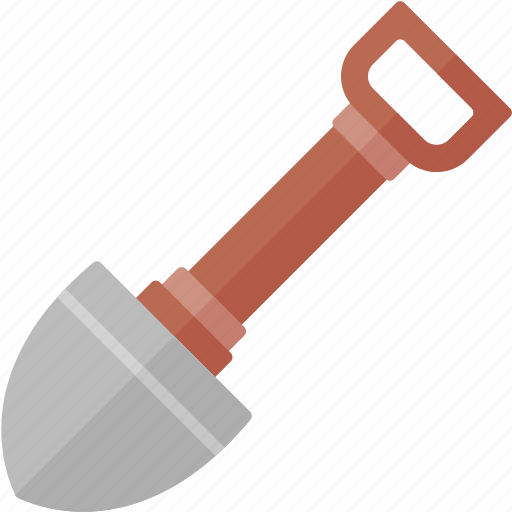 Shovel, dig, digging, tool, gardening, spade icon - Download on Iconfinder