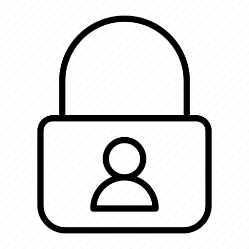 Protection, lock, padlock, user icon - Download on Iconfinder