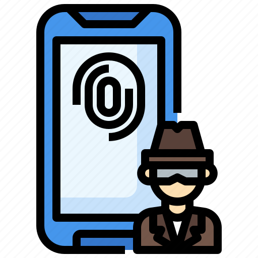 Cellphone, fingerprint, iphone, mobile, technology icon - Download on Iconfinder