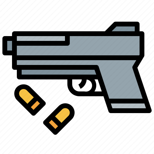 Gun, pistol, security, weapons icon - Download on Iconfinder