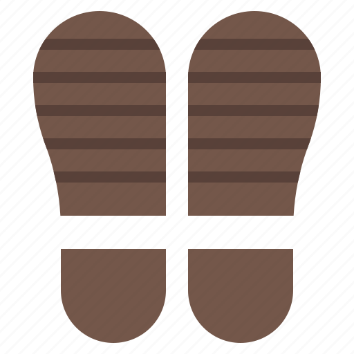 Footprint, security, shoes, steps, tools, utensils icon - Download on Iconfinder