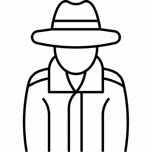 Detective, police, investigator, officer, undercover icon - Download on Iconfinder