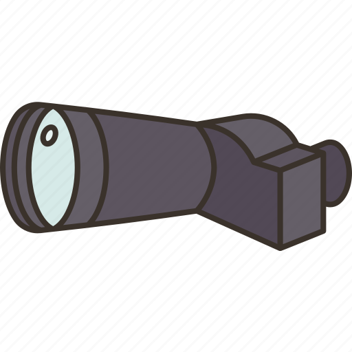 Monocular, spyglass, surveillance, observe, look icon - Download on Iconfinder
