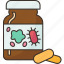 probiotic, pills, supplement, capsule, health 