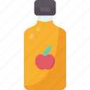 vinegar, apple, cider, acid, dietary