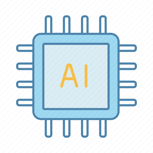 Artificial intelligence, chip, cpu, digital, microchip, microprocessor, processor icon - Download on Iconfinder