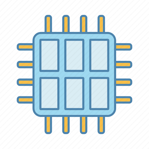 Chip, cpu, hexa microprocessor, microchip, multi-core, processor, six core icon - Download on Iconfinder