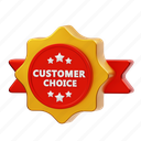 customer, choice, badge, customer choice badge, best choice, premium quality, achievement badge, label, brand badge