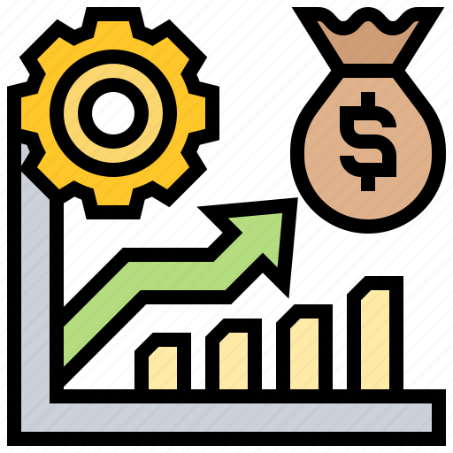Growth, income, investment, profit, revenue icon - Download on Iconfinder