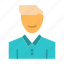 avatar, client, face, happy, man, person, user 