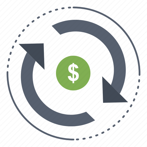 Circulation, finance, flow, market, money icon - Download on Iconfinder