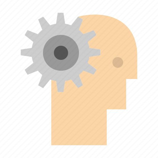 Brain, gear, man, mechanism, personal, solution, working icon - Download on Iconfinder