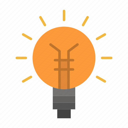 Bulb, electrical, idea, lamp, light, lightbulb icon - Download on Iconfinder