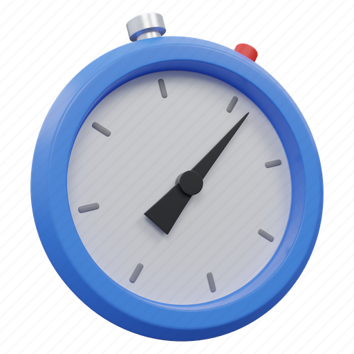 Timer, time, speed, express, service, business, performance 3D illustration - Download on Iconfinder