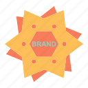 brand, branding, logo, shape, star