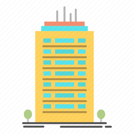 Bulding, office, skyscaper, tower icon - Download on Iconfinder