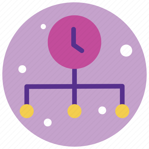 Downline, employee, group, hierarchy, management, time management icon - Download on Iconfinder