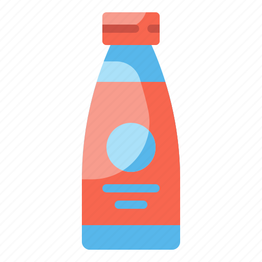 Aqua, bottle, drink, flask, package, plain, water icon - Download on Iconfinder