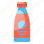 aqua, bottle, drink, flask, package, plain, water 