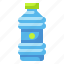 aqua, bottle, drink, flask, plain, plastic, water 