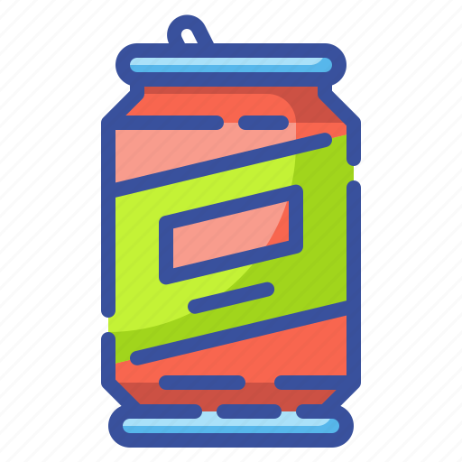 Can, canister, coke, cola, drink, package, tin icon - Download on Iconfinder