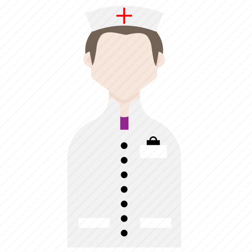Male, nurse, profession icon - Download on Iconfinder