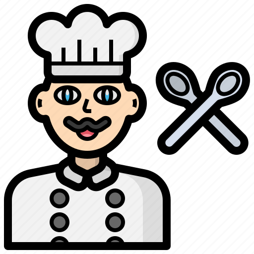 Chef, user, avatar, hat, restaurant, occupation icon - Download on Iconfinder