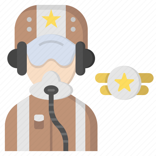 Pilot, avatar, work, user, professions, and, jobs icon - Download on Iconfinder