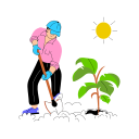 gardener, farmer, gardening, agriculture, farming, plants, nature