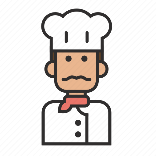 Chef, cook, job, man, profession icon - Download on Iconfinder