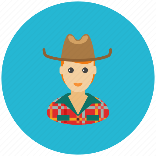 Avatar, country, cowboy, farmer, occupation, profile icon - Download on Iconfinder
