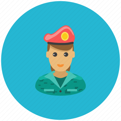 Avatar, lieutenant, military, occupation, ordinary, profile, woman icon - Download on Iconfinder