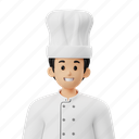 chef, avatar, cook, profession, professional, character, male, person, profile