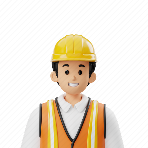 Construction, avatar, profession, professional, character, male, person icon - Download on Iconfinder