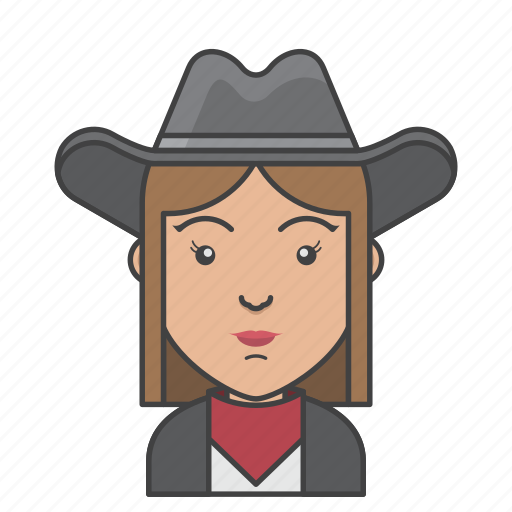 Avatar, character, people, profession, profile, rancher, woman icon - Download on Iconfinder