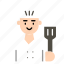 profession, male, chef, cooking, cook, kitchen, food, job, office 