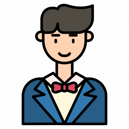 Profession, liner, gentleman, male, man, people, person icon - Download on Iconfinder